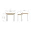 Daris Nest Of 2 Side End Tables. Fully Assembled.-1408384660