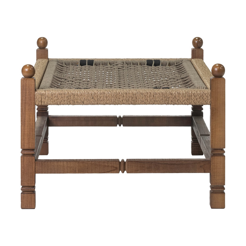 Vaterra Outdoor Teak Ottoman