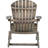 Gray Wood Chair For Outdoor Use, Foldable To Maximize Storage Space Chair, Constructed With Wood,-1993804662