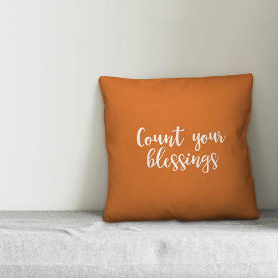 Reversible Throw Pillow