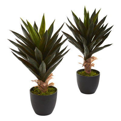 20'' Faux Agave Plant in Planter