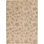 Himalayan Wool Floral Area Rug in Beige