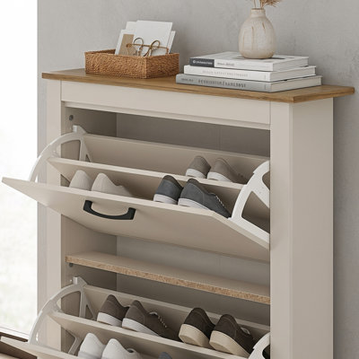 12 Pair Shoe Storage Cabinet