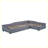 Upholstered Double Daybed with Trundle and Drawer-1430117700