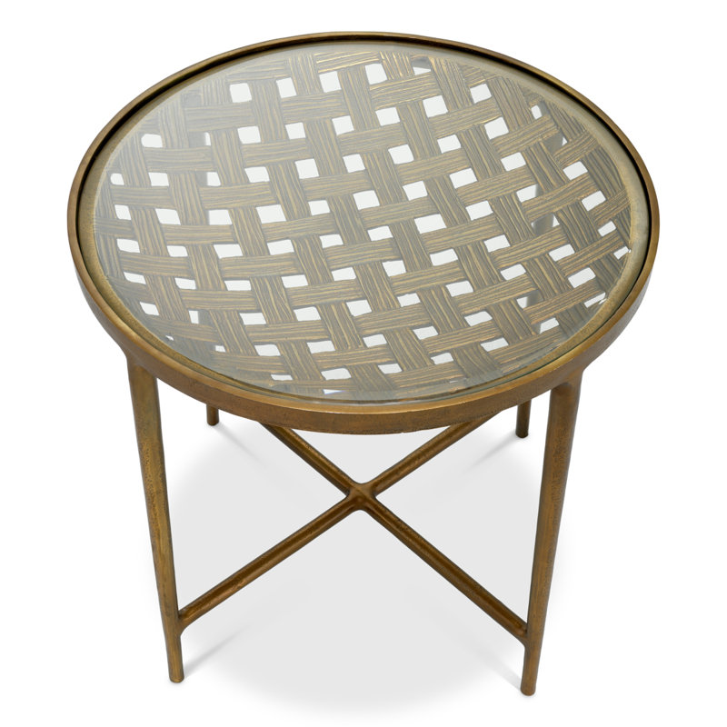 Sorrento Glass End Table