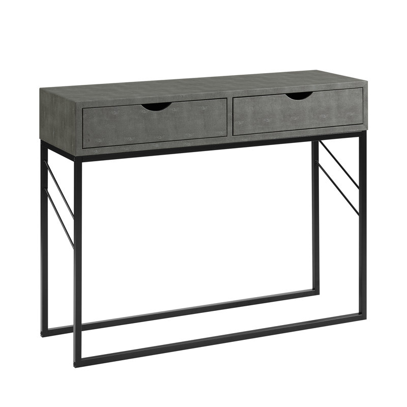 Calume Console Table, Grey
