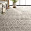 Tapis crème / gris Caiya-193033496