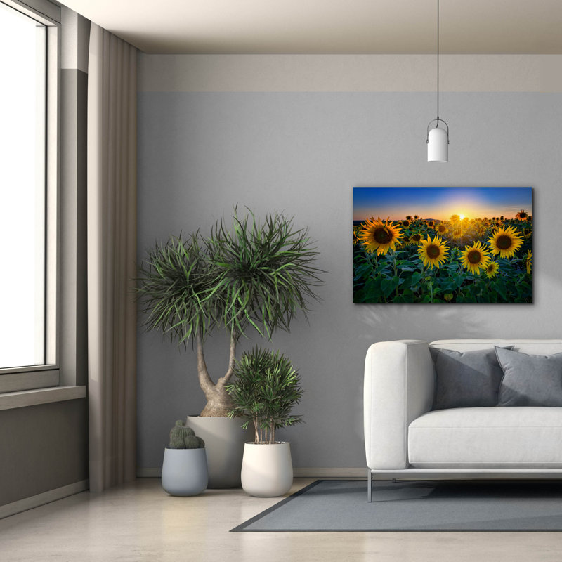 «Aroostook Sunset» par Rick Berk, art mural sur toile, H 26 po x l 40 po x P 1,5 po