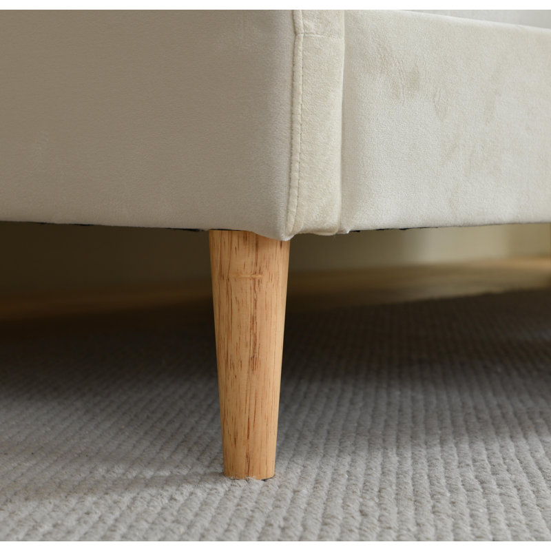 Orrin Upholstered Daybed, Cream