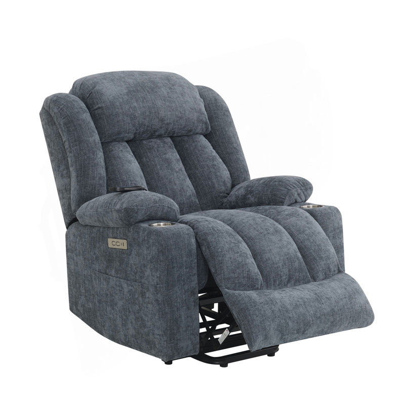 Comfortable Leather Recliner With Advanced Functions For Relaxation