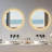 Round Frameless Backlit Led Bathroom Vanity Mirror Dimmable Anti-fog Wall Mounted Mirror-1742799662
