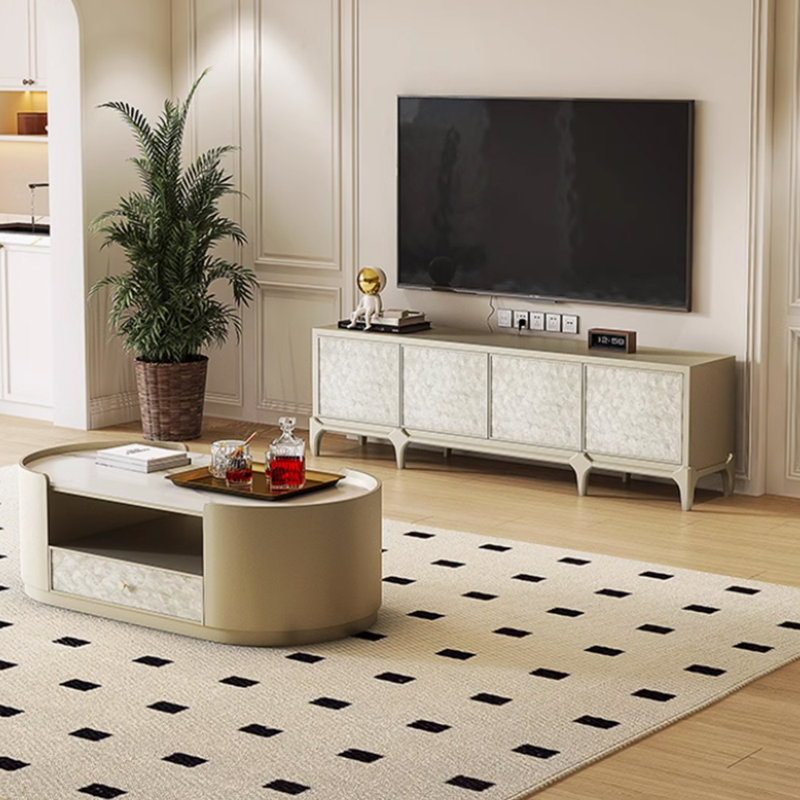 Combinaison meuble télé avec table basse