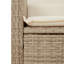 Ensemble repas de patio 5 pièces avec coussins en polyester Latitude Run®-983870504-977010122-971059660