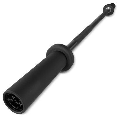 Mikolo Olympic Barbell, 1500 lb Capacity And 2-Inch Sleeves For Powerlifting And Strength Training