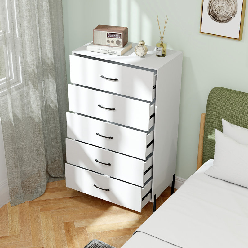 71 cm W Chest of 5 Drawers