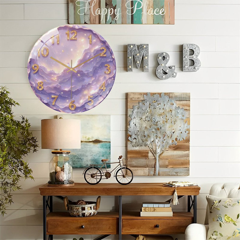 Horloge murale 12 po