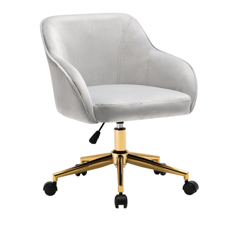 Chaise de travail Crick, Gris