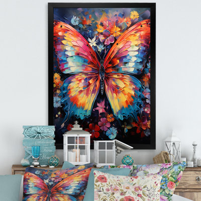 " Butterfly Fauvist Flutter II "