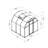 Rion Eco Grow 6ft W x 6ft D Greenhouse