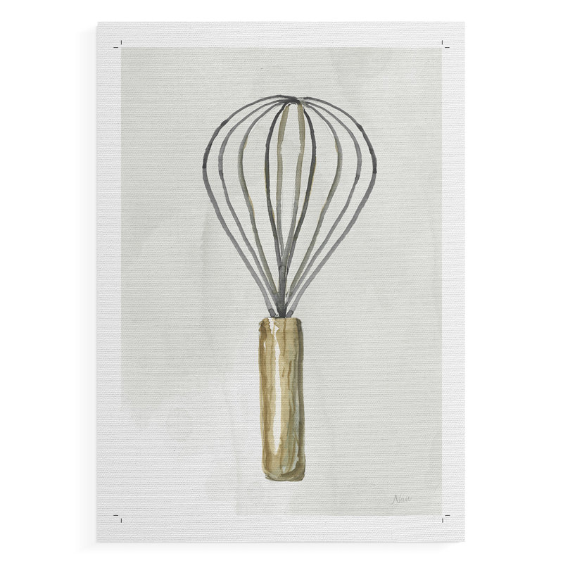 Cuisine nécessaire II - impression sur toile seulement - non encadrée, H 18 po x l 12 po