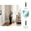 Petit vase surdimensionné avec dessus en métal-116145241