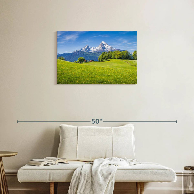 Alvord Idyllic Alpine Meadow, 20" H x 30" W
