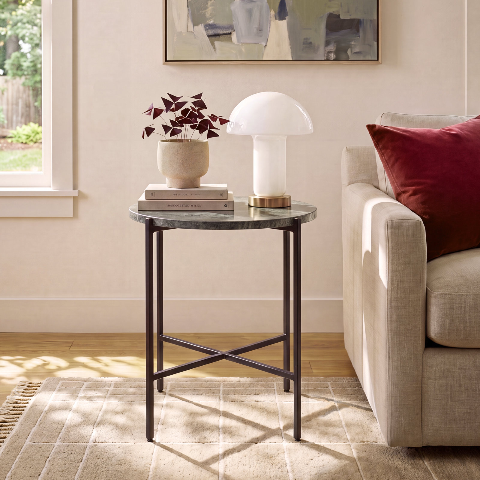 Bingham End Table, Light Brown