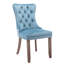 Chaises de salle à manger en velours rembourré Milva-96040328