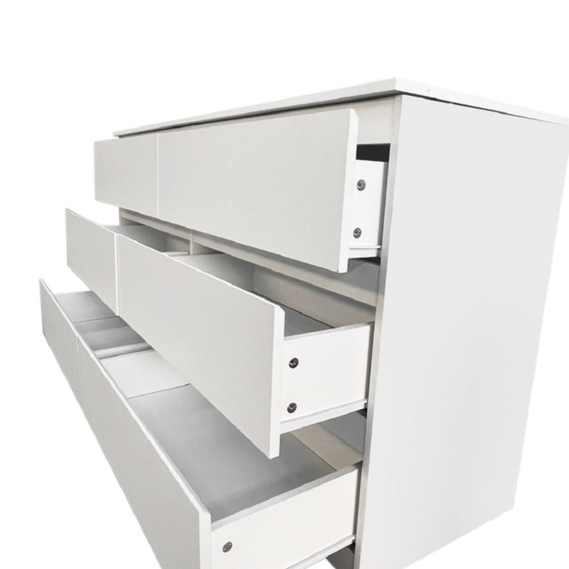 Commode double 6 tiroirs pour le couloir de la chambre à coucher