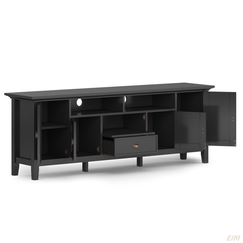Redmond - Meuble télé 72 po, Noir