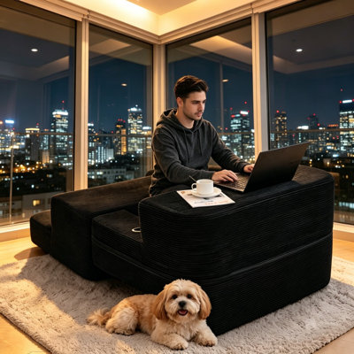 Multi-Functional Single Compression Sofa