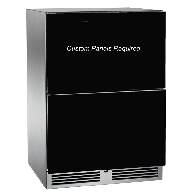 Perlick 24'' W Built-in Drawer Refrigerator