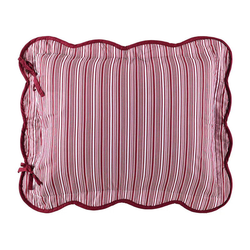 Ensemble de literie 100% coton avec taies décoratives, jupe de lit et coussin Wonderful, Full / Double Quilt + 2 Pillowcases