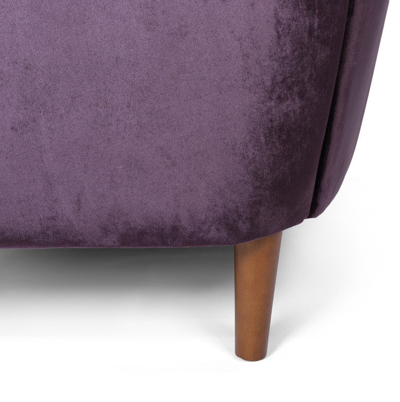 Canapé 3 places (mauve), Mauve