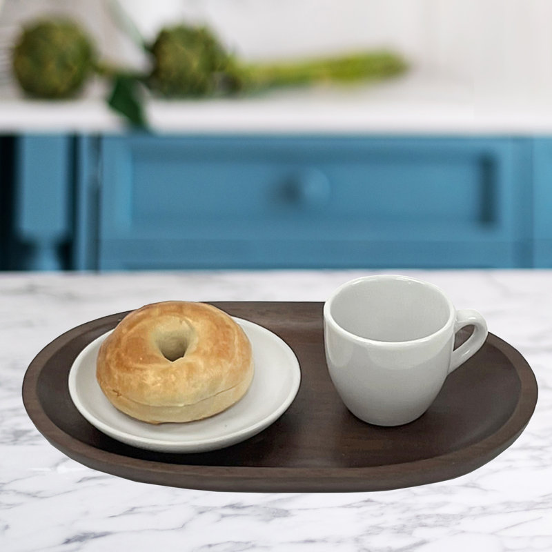 Ebern Designs Grenard Wood Tray
