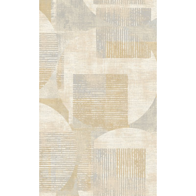 Rouleau de papier peint métallique L 33 pi x l 21 po Mccree