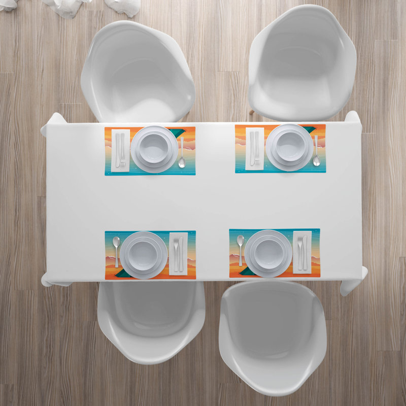 Polyester Animals/Nature Rectangle Placemat