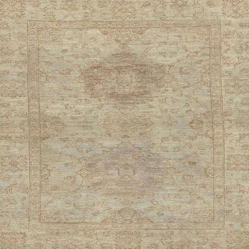 Abstract Indoor Rug, Square 8'