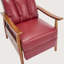 Fauteuil à cadre en bois, fauteuil d'appoint moderne pour le salon-106509859