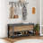 Shoe Bench with Flip-Open Storage Box-330534611