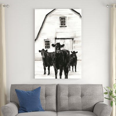 «Debout autour de II» par Ethan Harper - reproduction d'art sur toile tendue