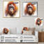 Orang-outan tropical II - animaux, art mural, salon-2060452796-2060452797