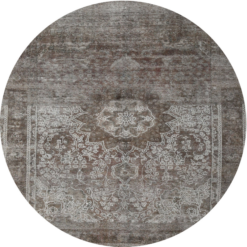 Oriental Indoor Rug, Round 7'