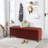 Jahmere Polyester Upholstered Storage Bench-1362456276