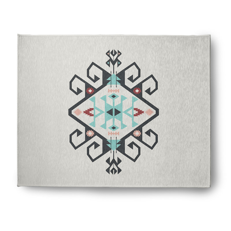 Chenille Ikat Indoor Rug, Rectangle 8' x 10'