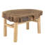 Zech Solid Wood Four Leg Coffee Table