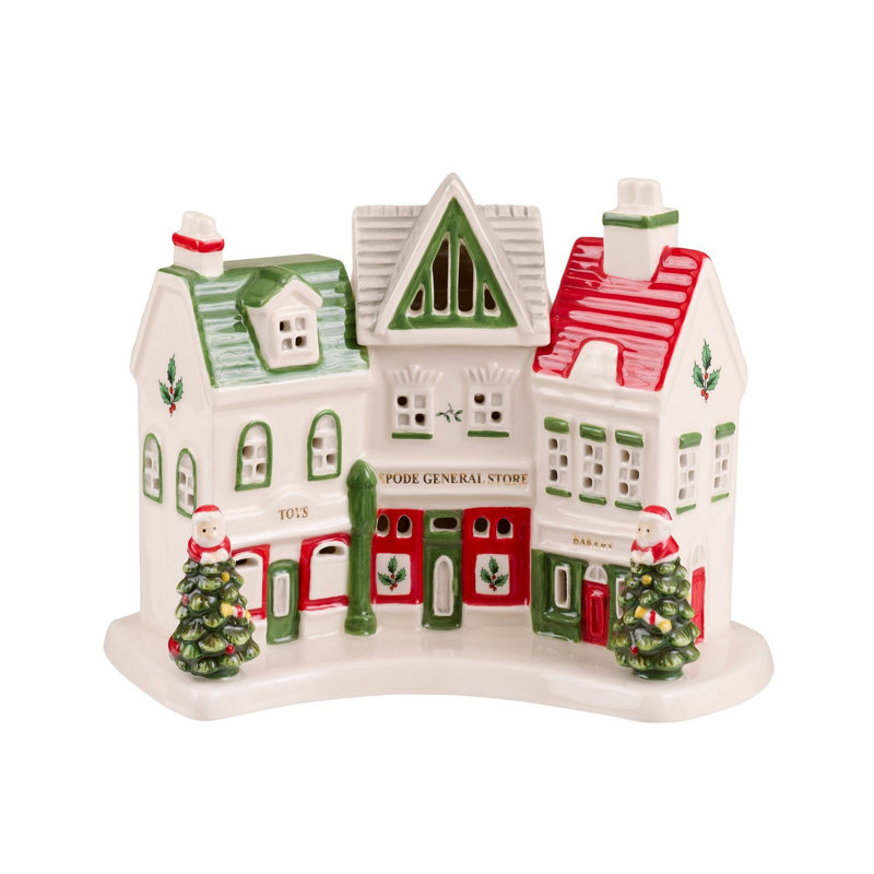 Spode Christmas Tree Village Led Shoppes