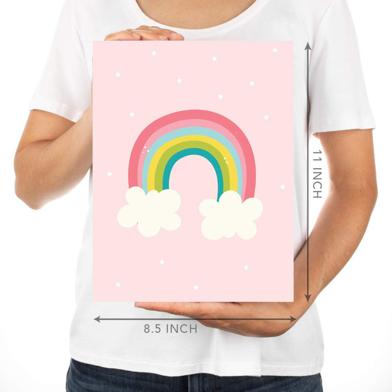 Ensemble de 6 pièces pour l’ensemble de vêtements de rêve big little, licorne Deaux