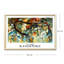 Élégante peinture encadrée décorative, 16,5 po x 24,4 po | Cadre 100% bois massif (épaisseur: 0,8 pouce) | Fond en panneau de fibres à densité moyenne durable (épaisseur: 0,1 pouce) | Art imprimé UV pour le salon, la chambre à coucher et le bureau-1779523813