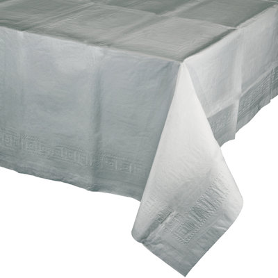 Creative Converting Solid Colour Plastic Tablecloths, 3 ct